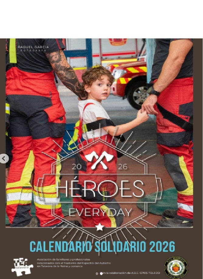 `Héroes Everyday´ el calendario solidario 2026 de TEA Talavera `Héroes Everyday´ el calendario solidario 2026 de TEA Talavera