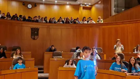 Celebración de UNICEF en las Cortes Celebración de UNICEF en las Cortes