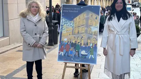 El cartel de Navidad en Huesca quiere visibilizar los deseos de los oscenses El cartel de Navidad en Huesca quiere visibilizar los deseos de los oscenses