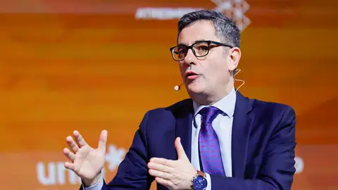 El ministro de la Presidencia, Justicia y Relaciones con las Cortes, Félix Bolaños durante su participación en 'Metafuturo'. El ministro de la Presidencia, Justicia y Relaciones con las Cortes, Félix Bolaños durante su participación en 'Metafuturo'. EFE/Mariscal