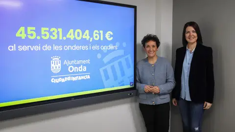 Onda presenta un presupuesto histórico de 45,5 millones de euros para impulsar la mayor transformación social y urbana Onda presenta un presupuesto histórico de 45,5 millones de euros para impulsar la mayor transformación social y urbana