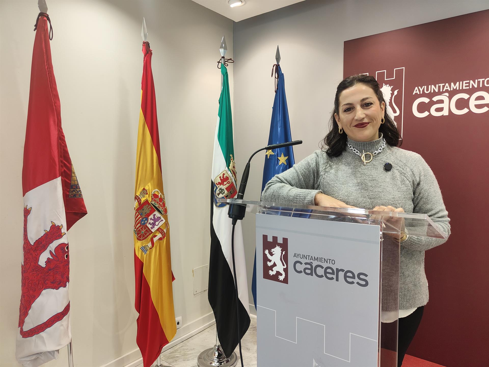 Cáceres enciende la Navidad el día 28 de noviembre con un espectáculo de video mapping y un concierto de María Parrado Cáceres enciende la Navidad el día 28 de noviembre con un espectáculo de video mapping y un concierto de María Parrado