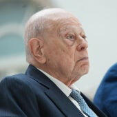 Jordi Pujol en un acte institucional del Parlament