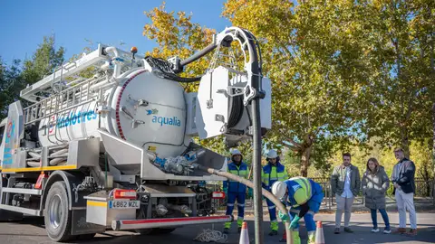 El Ayuntamiento de Mérida y Aqualia refuerzan su compromiso con el saneamiento urbano El Ayuntamiento de Mérida y Aqualia refuerzan su compromiso con el saneamiento urbano