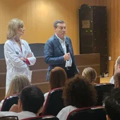 Marciano Gómez, conseller de Sanidad, en el Hospital Marina Baixa Marciano Gómez, conseller de Sanidad, en el Hospital Marina Baixa