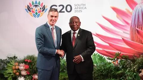 El presidente del Gobierno, Pedro Sánchez, en una reunión del G20. El presidente del Gobierno, Pedro Sánchez, en una reunión del G20.