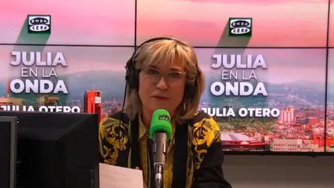 Julia Otero en 'Julia en la onda' Julia Otero en 'Julia en la onda'