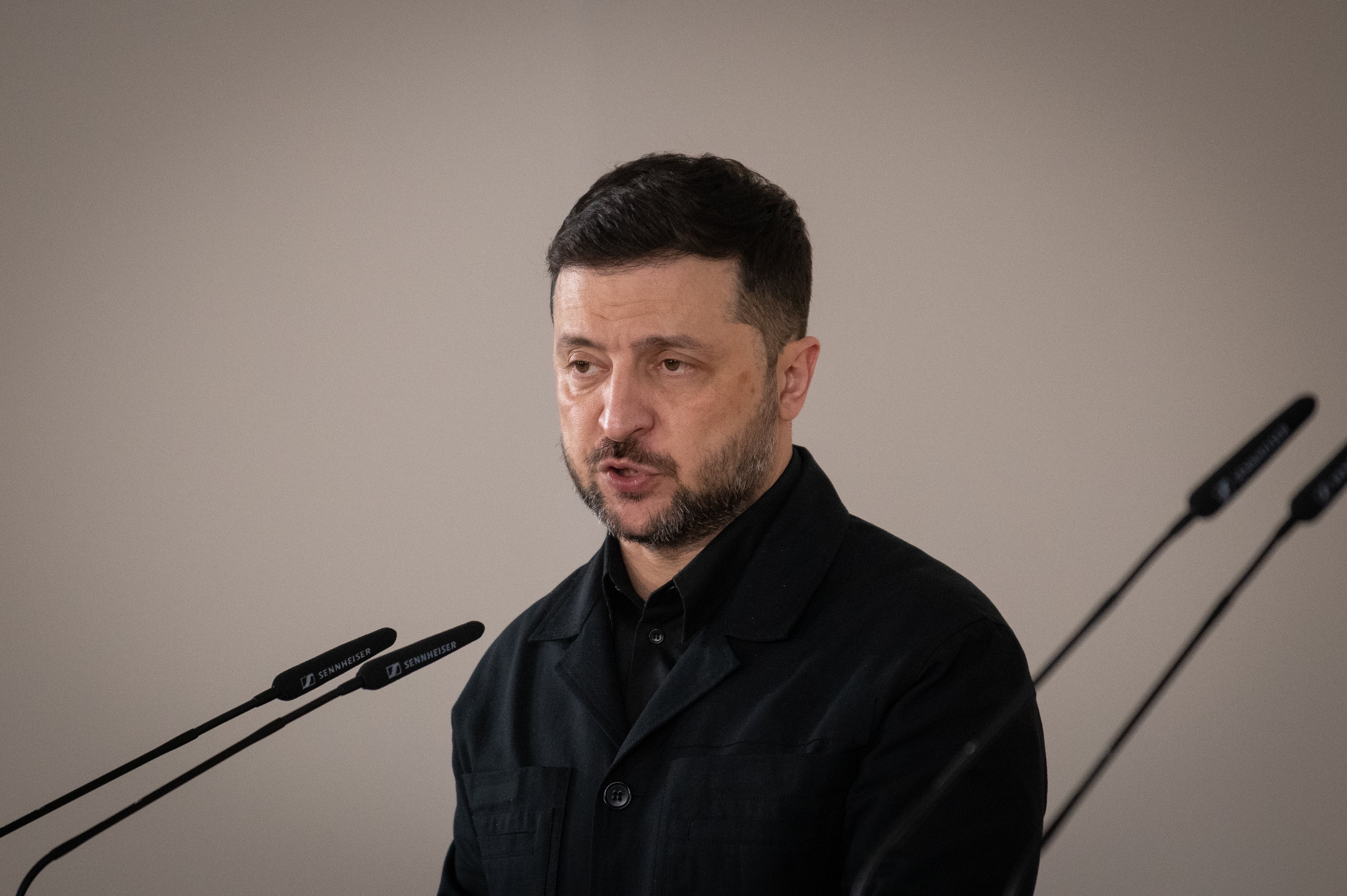 Zelenski, presidente de Ucrania, durante su viaje a España Zelenski, presidente de Ucrania, durante su viaje a España