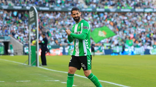 Isco en el partido entre el Real Betis y el Girona Isco en el partido entre el Real Betis y el Girona