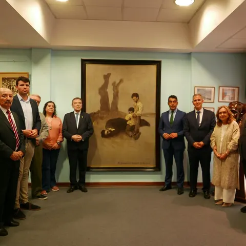 Luis López, presidente de la Diputación, en Buenos Aires