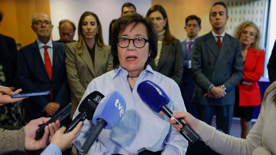 La presidenta de La Asociaci&oacute;n de Fiscales, Cristina Dexeus/ EFE/Lavandeira jr