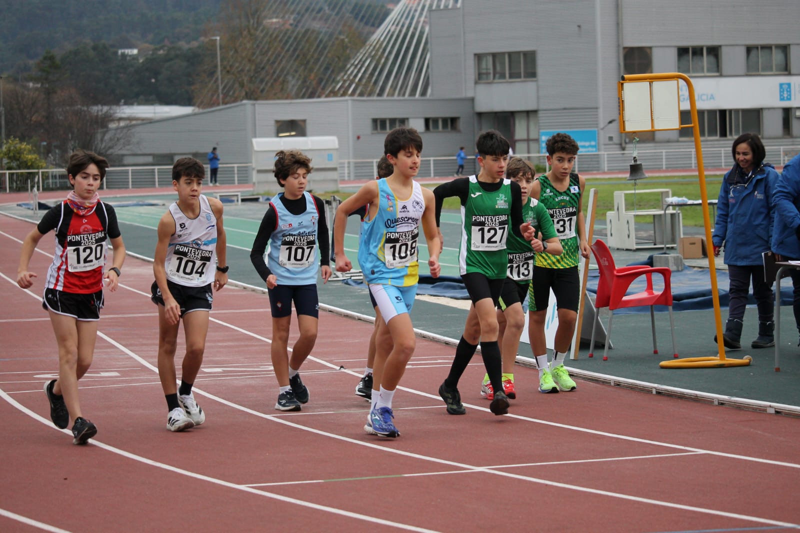 O campionato galego de marcha en pista deixa boa participación O campionato galego de marcha en pista deixa boa participación