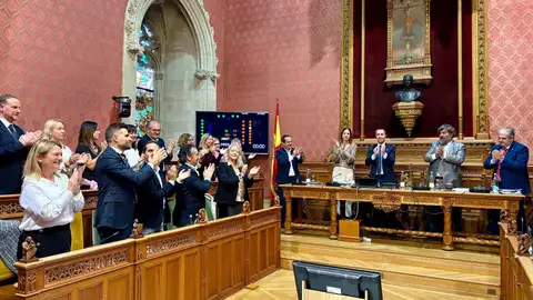 Pleno del consell de Mallorca el día de la aprobación de su presupuesto Pleno del consell de Mallorca el día de la aprobación de su presupuesto
