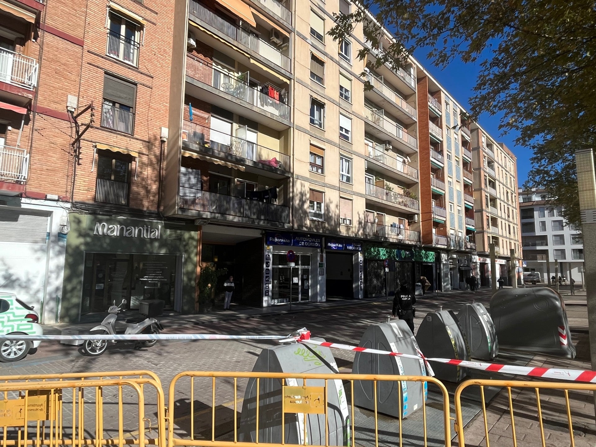 Desalojados por riesgo de colapso cuatro bloques de viviendas en Huesca Desalojados por riesgo de colapso cuatro bloques de viviendas en Huesca