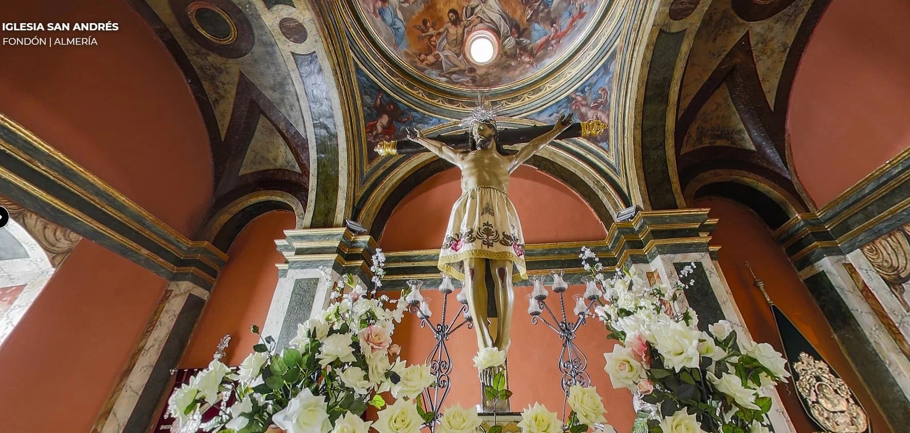 Fondón enciende la Navidad y recupera el retablo de la Iglesia de San Andrés Fondón enciende la Navidad y recupera el retablo de la Iglesia de San Andrés
