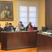 Equipo de gobierno en el pleno de Villajoyosa