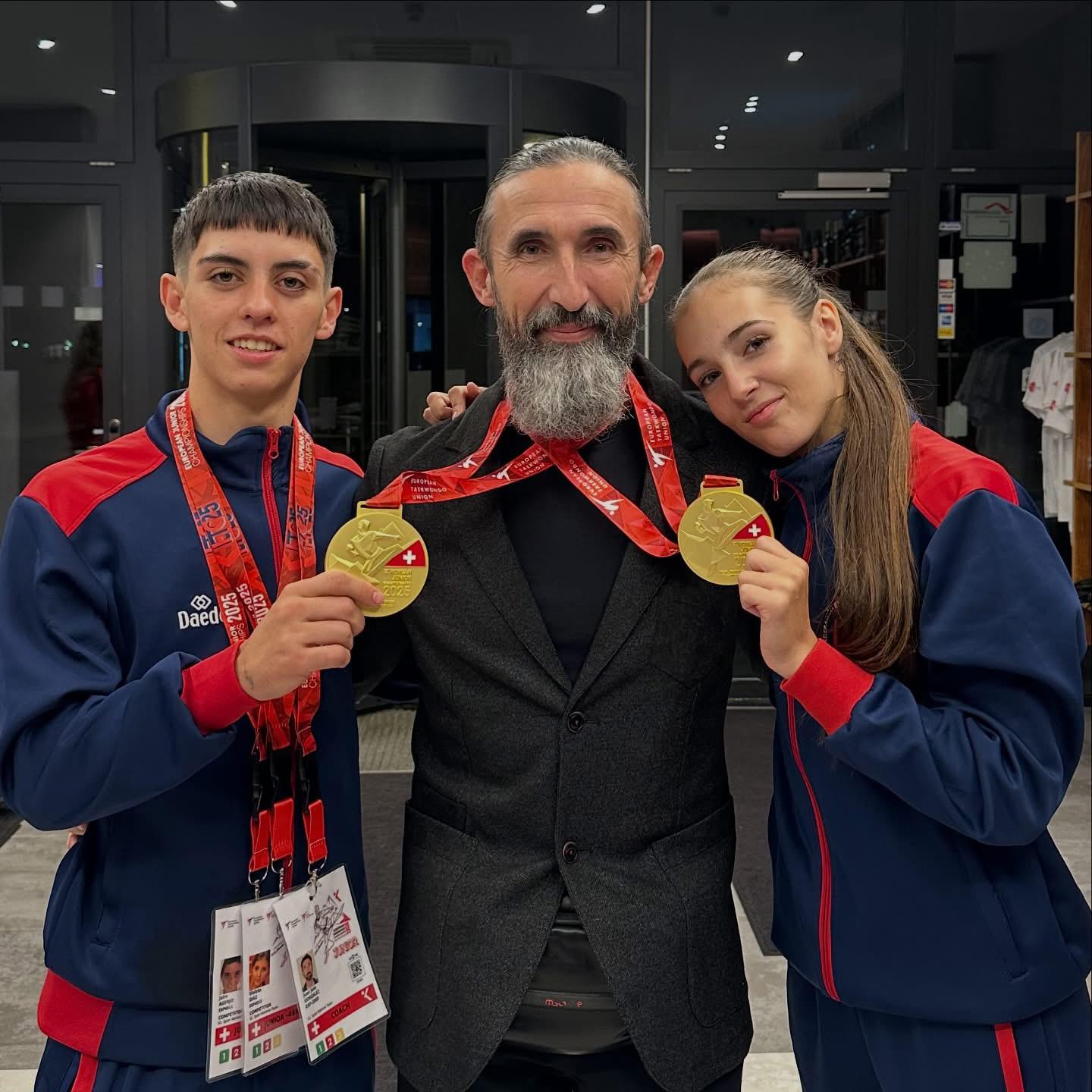 Entrevista Violeta Díaz y Jairo Agenjo, Campeones de Europa Júnior Entrevista Violeta Díaz y Jairo Agenjo, Campeones de Europa Júnior