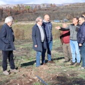 Manuel Pardo supervisa as actuacións desenvolvidas para paliar as consecuencias da vaga de lumes