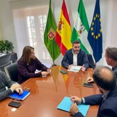 Reunión en el Ayuntamiento de Vejer Reunión en el Ayuntamiento de Vejer