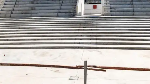 Las obras continúan a buen ritmo Las obras continúan a buen ritmo