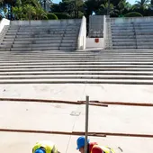 Las obras continúan a buen ritmo Las obras continúan a buen ritmo