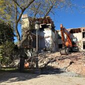 Demolición de la casa del Parque de Gasset
