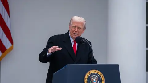 Imagen de archivo del presidente de Estados Unidos, Donald Trump Imagen de archivo del presidente de Estados Unidos, Donald Trump