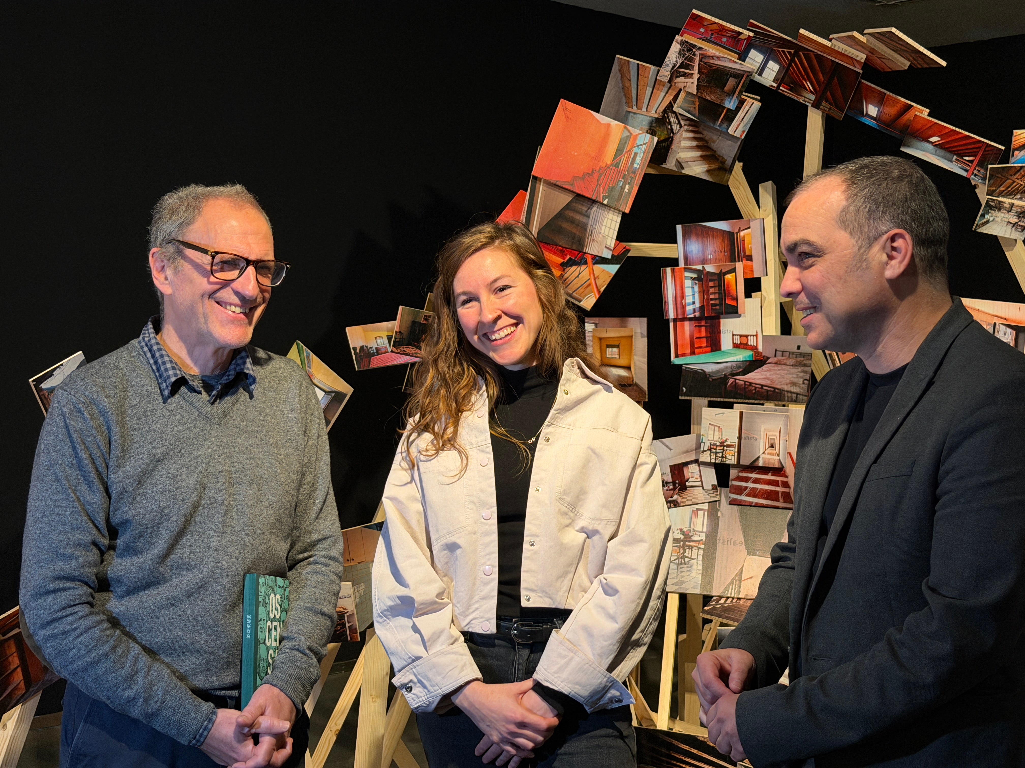 Los artistas Adela Moreno y Javier Sáez exponen en la Diputación de Huesca Los artistas Adela Moreno y Javier Sáez exponen en la Diputación de Huesca