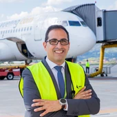 Iván Grande Merino, director del aeropuerto de Bilbao Iván Grande Merino, director del aeropuerto de Bilbao