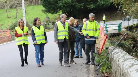 Obras da nova pasarela peonilo na OU-150 en Cudeiro, nas que a Xunta inviste máis de 435.000€ Obras da nova pasarela peonilo na OU-150 en Cudeiro, nas que a Xunta inviste máis de 435.000€