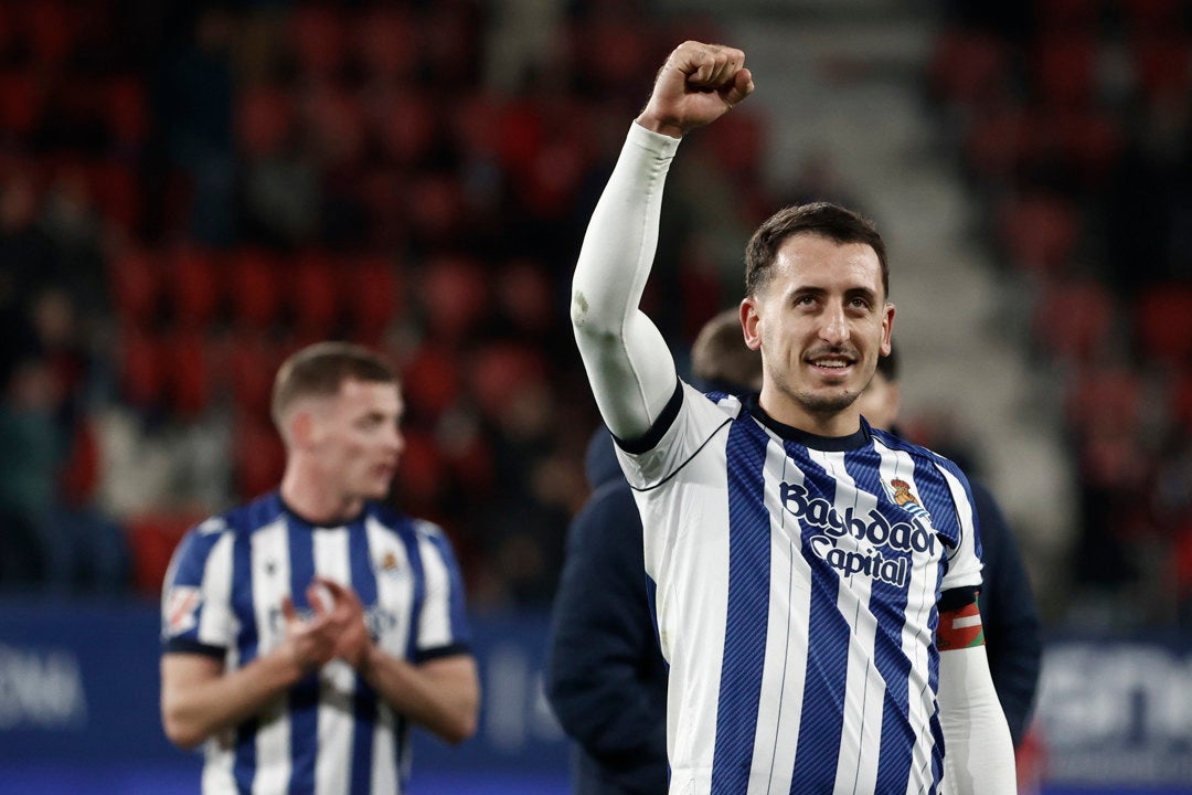 Mikel Oyarzabal sufre una lesión en los isquiotibiales Mikel Oyarzabal sufre una lesión en los isquiotibiales