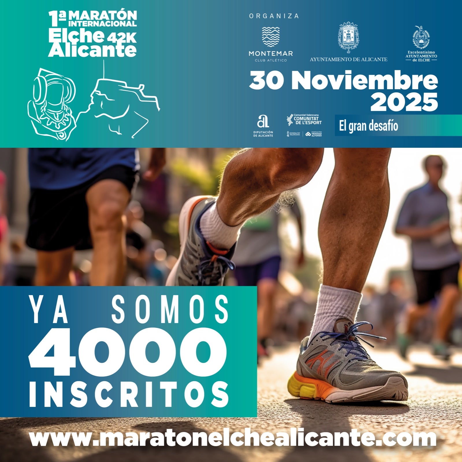 Activado el dispositivo especial para recibir a los más de 4.000 atletas en la I Maratón Internacional Elche-Alicante Activado el dispositivo especial para recibir a los más de 4.000 atletas en la I Maratón Internacional Elche-Alicante