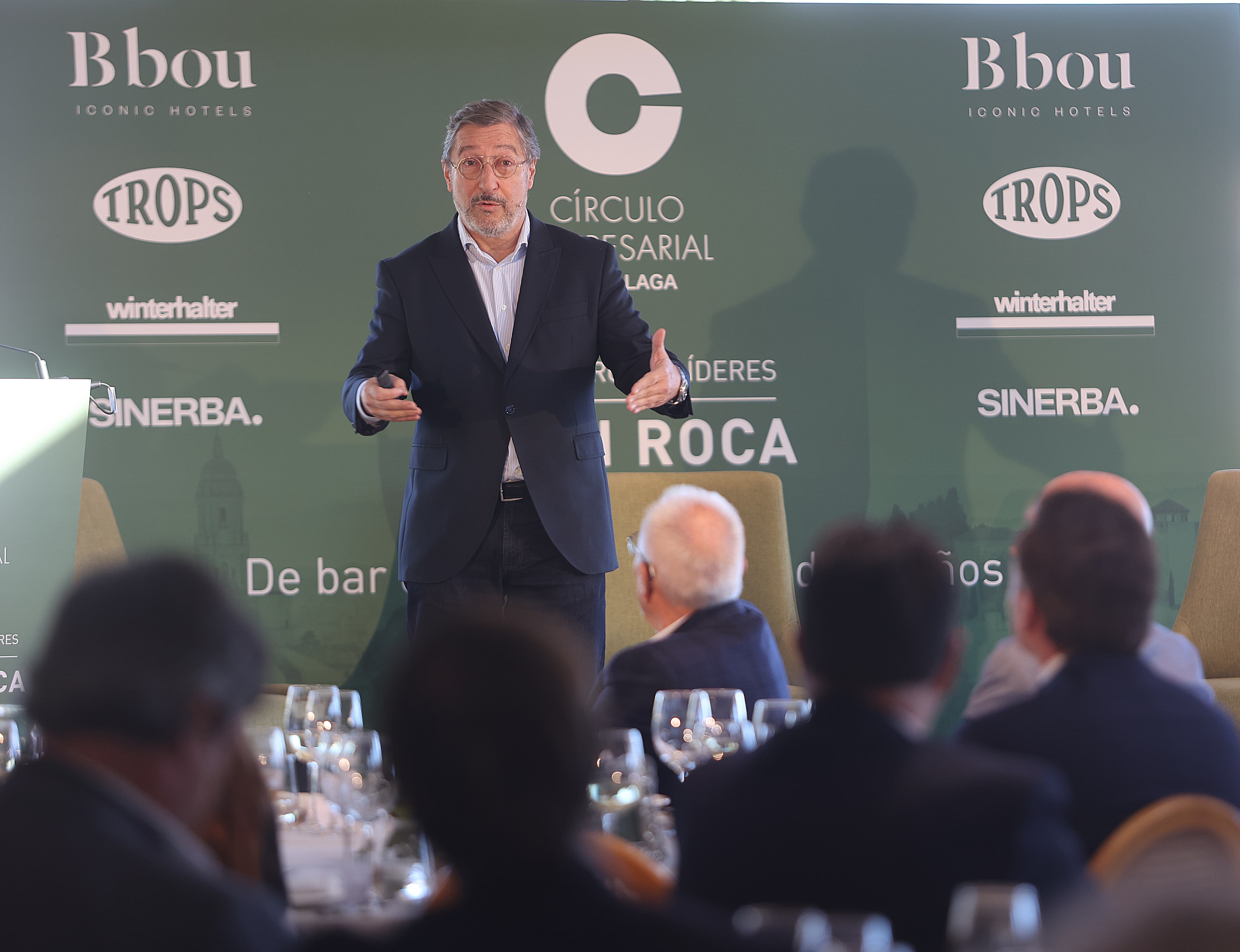 Joan Roca desgrana en el ‘Encuentro de Líderes’ del Círculo Empresarial de Málaga las claves de su modelo de liderazgo Joan Roca desgrana en el ‘Encuentro de Líderes’ del Círculo Empresarial de Málaga las claves de su modelo de liderazgo