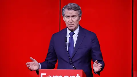 Feijóo en Foment del Treball Nacional Feijóo en Foment del Treball Nacional