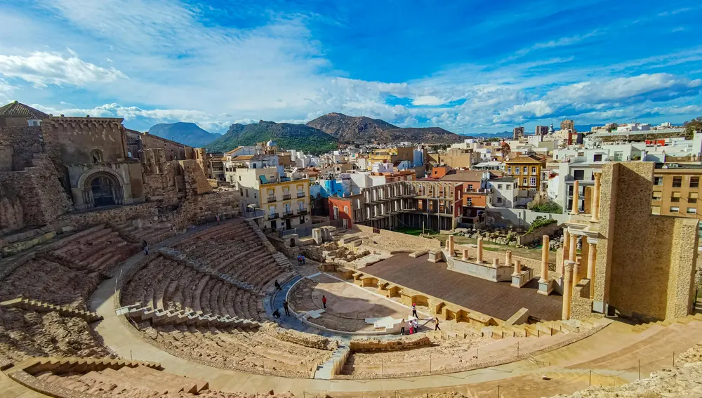 Teatro romano de Cartagena Teatro romano de Cartagena