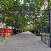 Puerta de entrada al Parque de Gasset