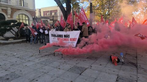 Manifestaci&oacute;n de CCOO en Ciudad Real