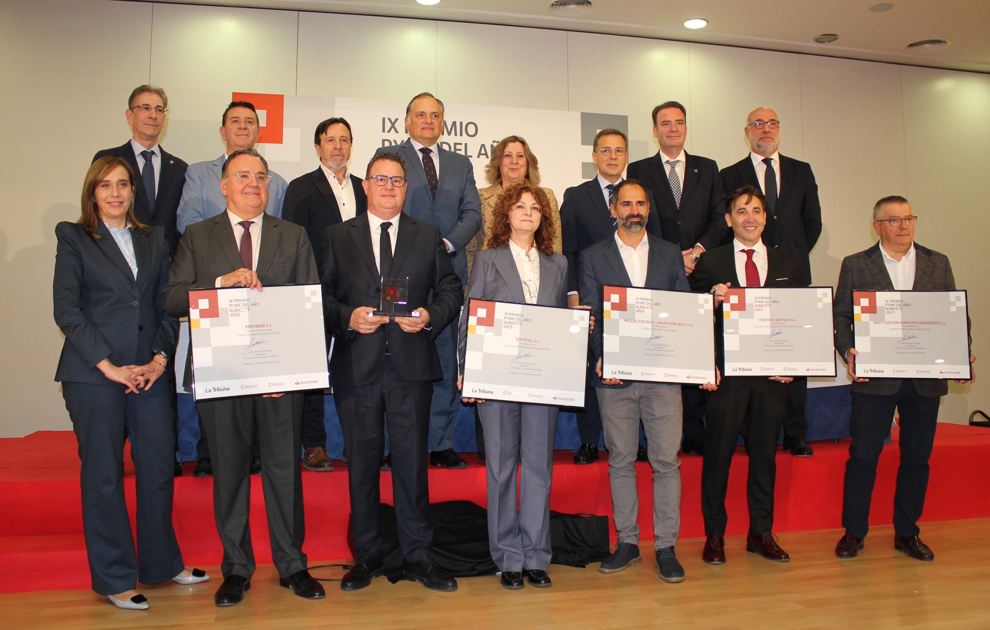 Pripimar S.L., Pyme del año 2025 en los Premios de la Cámara de Comercio de Albacete · Pripimar S.L., Pyme del año 2025 en los Premios de la Cámara de Comercio de Albacete ·