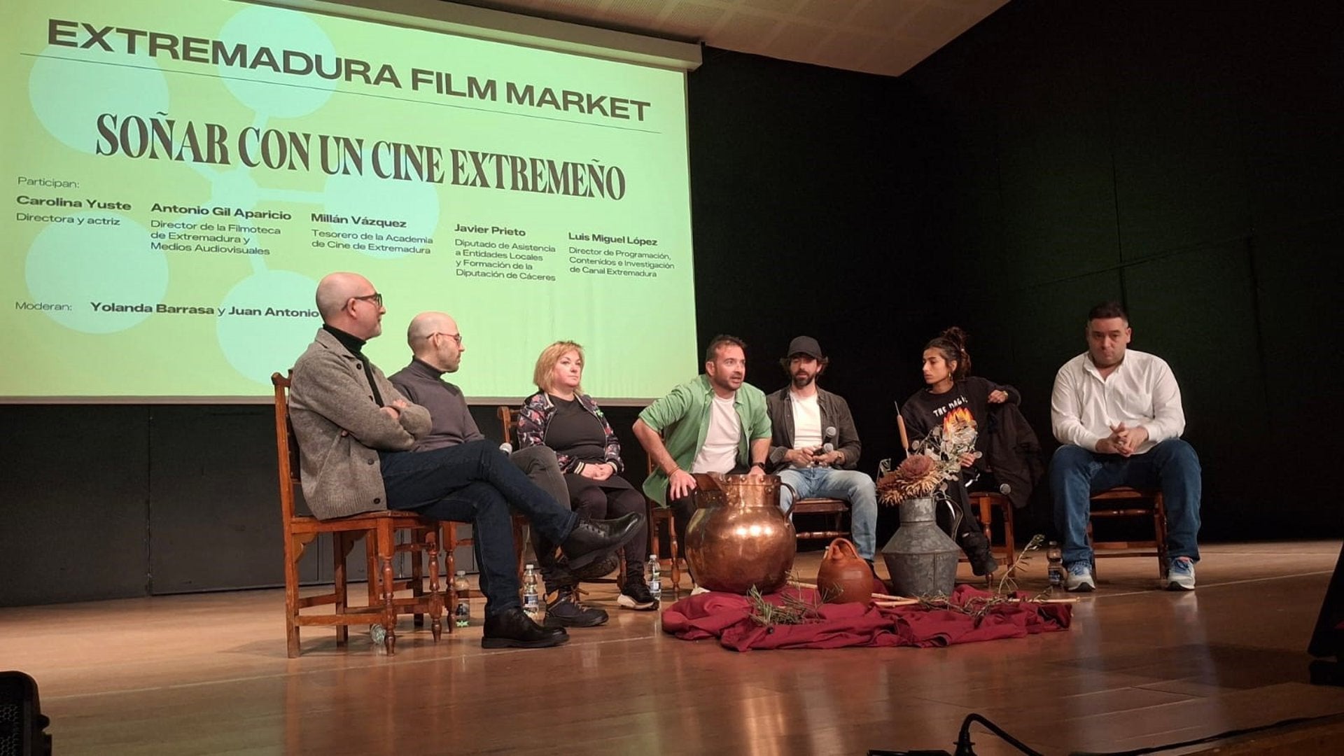 Los guiones galardonados por la Junta de Extremadura se presentan por primera vez en la Residencia de Cine Los guiones galardonados por la Junta de Extremadura se presentan por primera vez en la Residencia de Cine