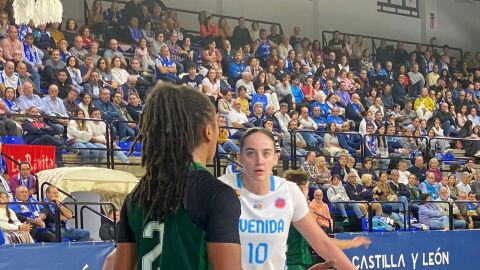 La perfumera Iyana Martín, en un choque europeo de este curso