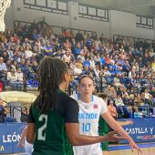 La perfumera Iyana Martín, en un choque europeo de este curso