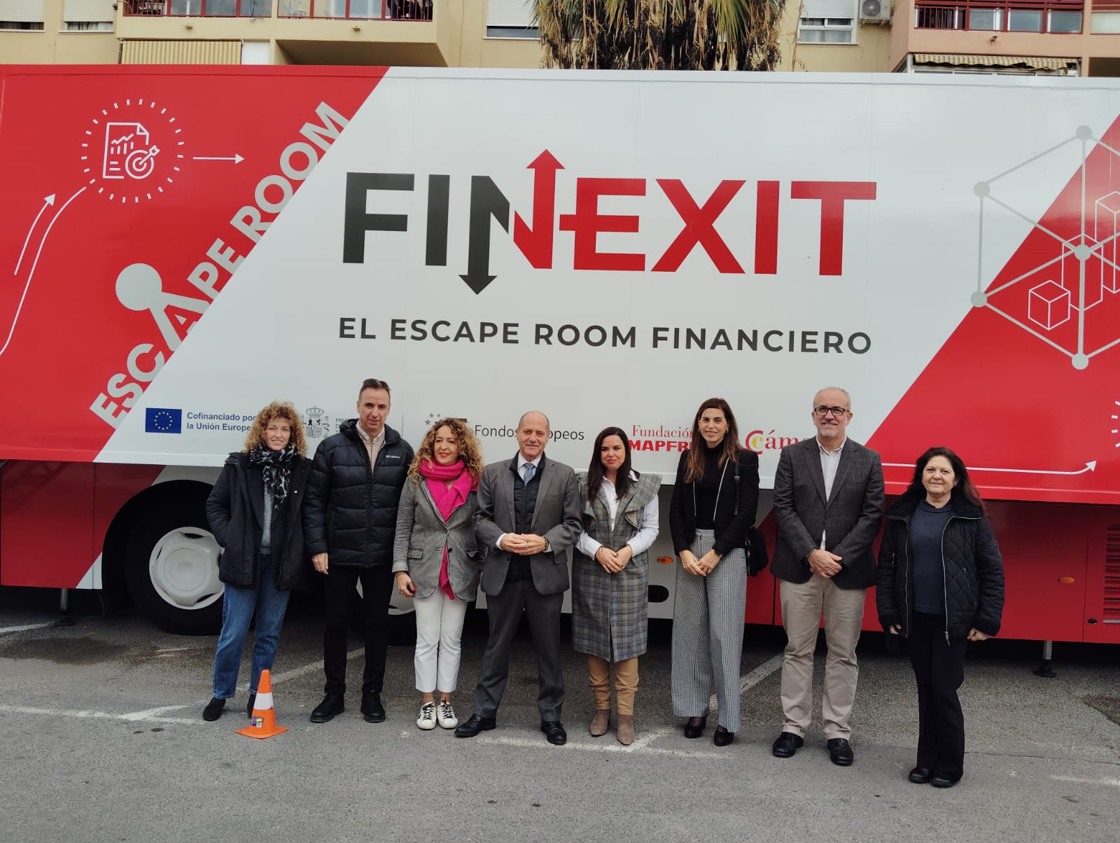 FINEXIT, el ‘escape room’ que desafía la educación financiera de estudiantes de FP, se detiene toda la semana en Málaga FINEXIT, el ‘escape room’ que desafía la educación financiera de estudiantes de FP, se detiene toda la semana en Málaga