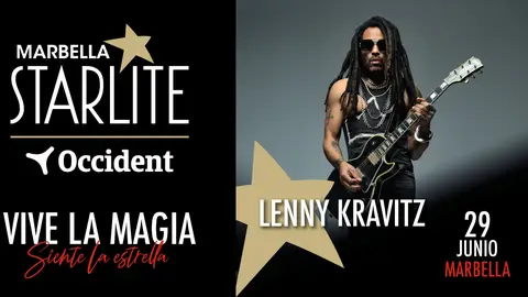 Lenny Kravitz, nueva confirmación de Starlite Occident 2026 Lenny Kravitz, nueva confirmación de Starlite Occident 2026