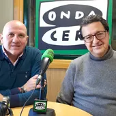 Carlos Cerra y Jesús Ferrero de SOS León Carlos Cerra y Jesús Ferrero de SOS León