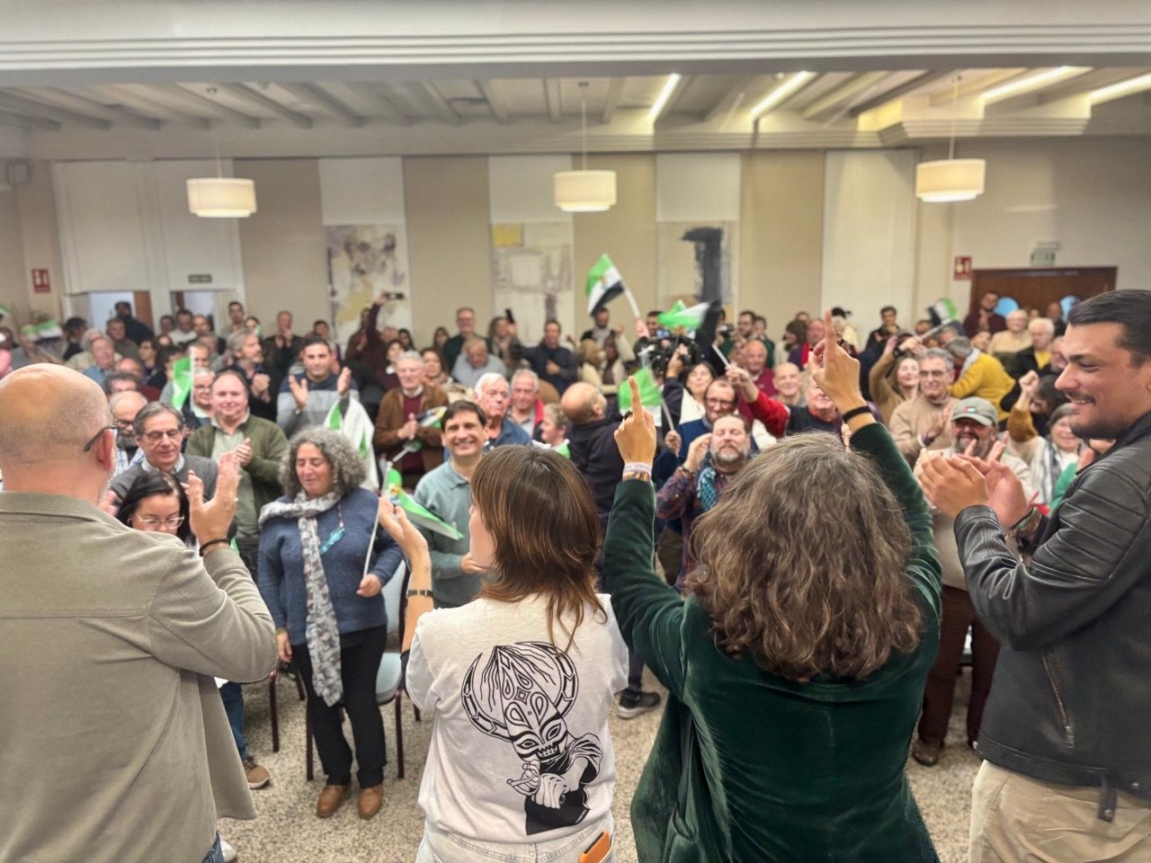 Irene de Miguel: “El 21 de diciembre vamos a dar el campanazo, vamos a parar a las derechas” Irene de Miguel: “El 21 de diciembre vamos a dar el campanazo, vamos a parar a las derechas”