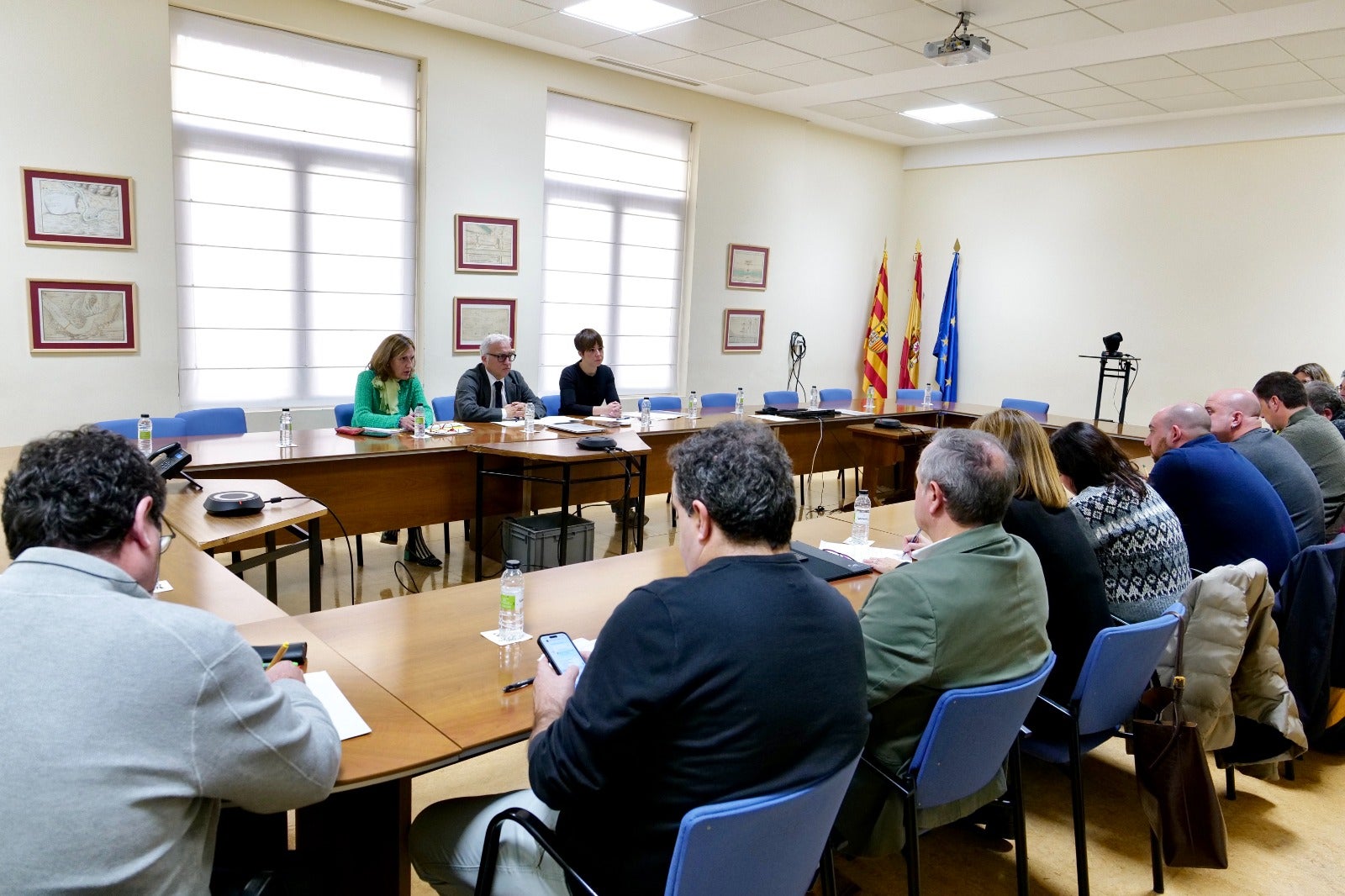 Aragón refuerza los equipos veterinarios ante la peste porcina Aragón refuerza los equipos veterinarios ante la peste porcina