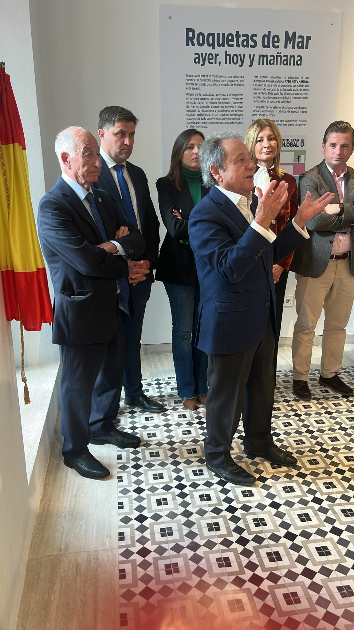 Abierto al público el espacio expositivo 'Roquetas Global' Abierto al público el espacio expositivo 'Roquetas Global'