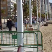 Obras catenaria Benidorm 