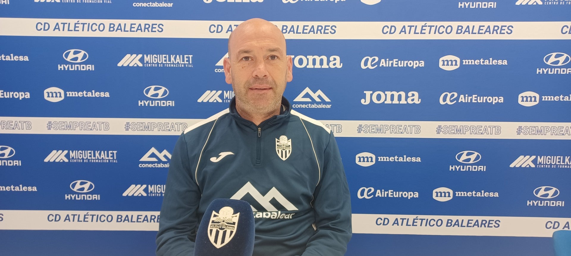 Luis Blanco; "No hay duda que el Baleares quiere pasar la copa pero lo importante es la competición liguera" Luis Blanco; "No hay duda que el Baleares quiere pasar la copa pero lo importante es la competición liguera"