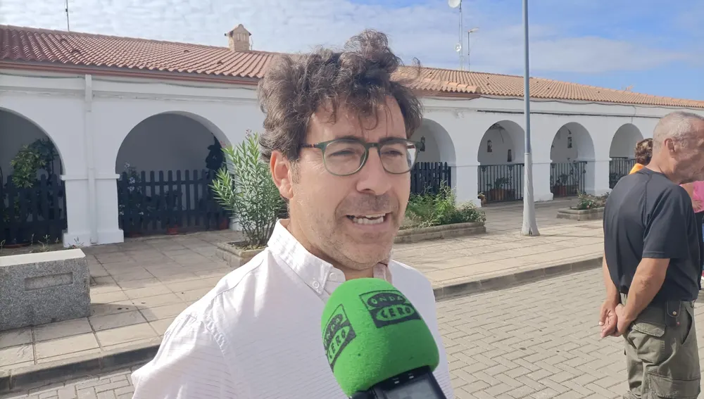 Juan Miguel Gañán, durante el programa especial de Onda Cero dedicado a Minas de las Herrerías. Juan Miguel Gañán, durante el programa especial de Onda Cero dedicado a Minas de las Herrerías.